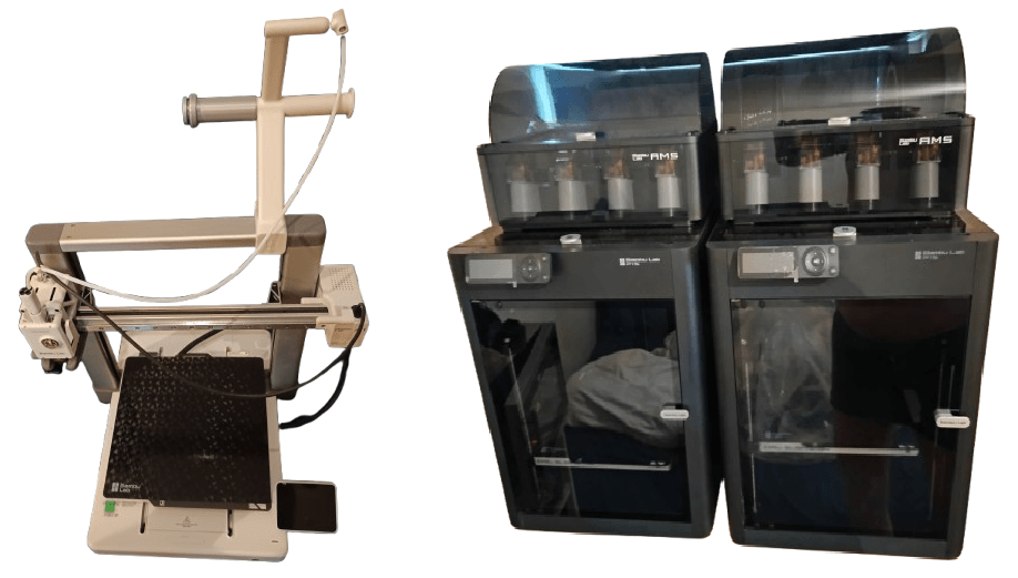 3D Drucken lassen BambuLab P1S +AMS 4 Farb Druck
